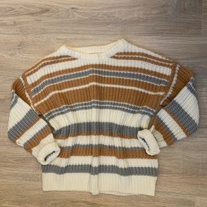 Boutique Chunky Knit Sweater, size small